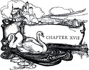 Chapter XVII. The Knight’s Dream. Undine by by Friedrich de la Motte Fouque. Illustrated by Arthur Rackham (1909)