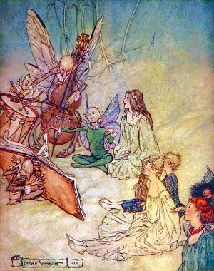 A Midsummer Night′s Dream by William Shakespeare with illustrations by Arthur Rackham
