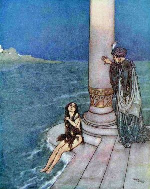 "The Little Mermaid" by Hans Christian Andersen. Illustrated by Edmund Dulac, 1911