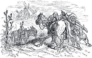 CHAPTER VIII. The End. Don Quixote by Miguel de Cervantes (1547-1616). Illustrated by Gustave Doré (1832–1883)