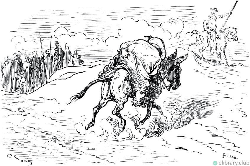 Volume II. CHAPTER XXVII. THE END. Don Quixote by Miguel de Cervantes (1547-1616). Illustrated by Gustave Doré (1832–1883)