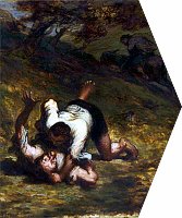 The Robbers and the Ass by Jean de La Fontaine's